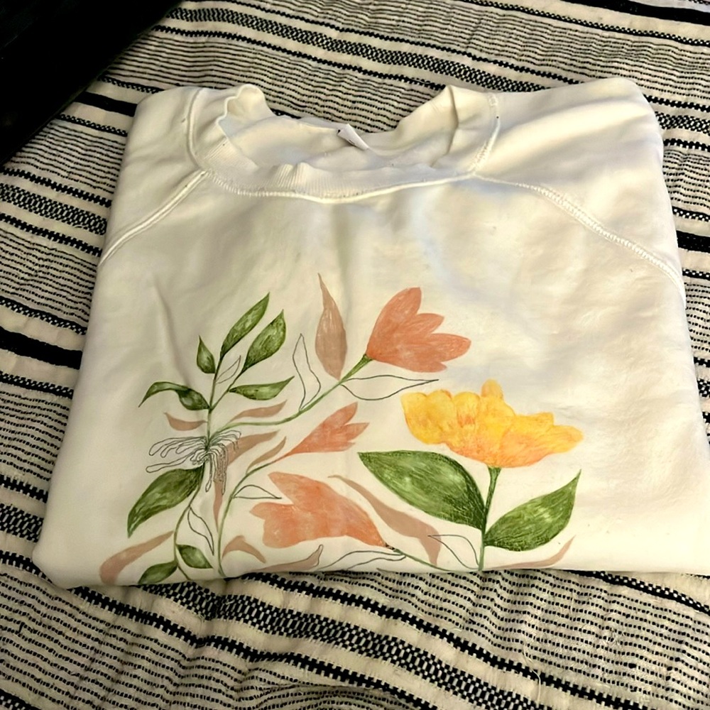 Floral Sweatshirt
